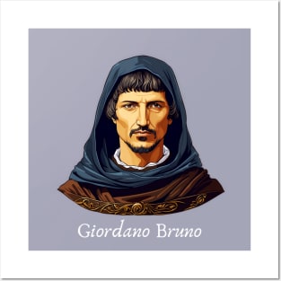 Giordano Bruno poet philosopher hermetic occultist teacher gift Posters and Art